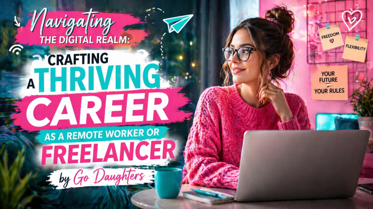 Navigating the Digital Realm Crafting a Thriving Career as a Remote Worker or Freelancer